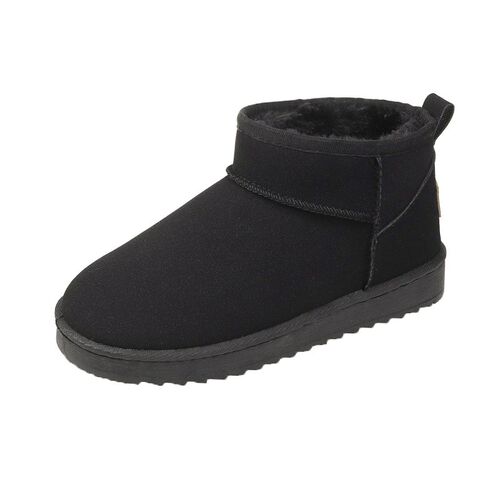 Snow Boots for Women Plus Size Thick Sole Warm and FurrySnow