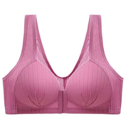 Large-size Front Buckle Underwear Non-steel Ring Non-magneti