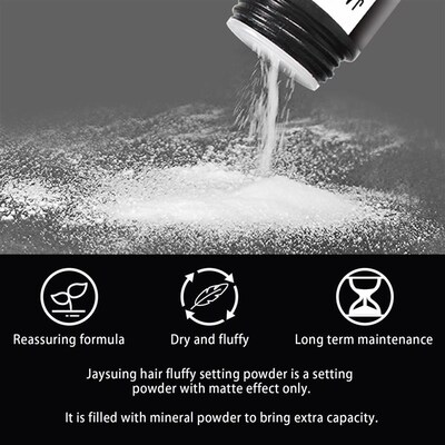 Hair fluffy, texture volume powder oil head, styling control