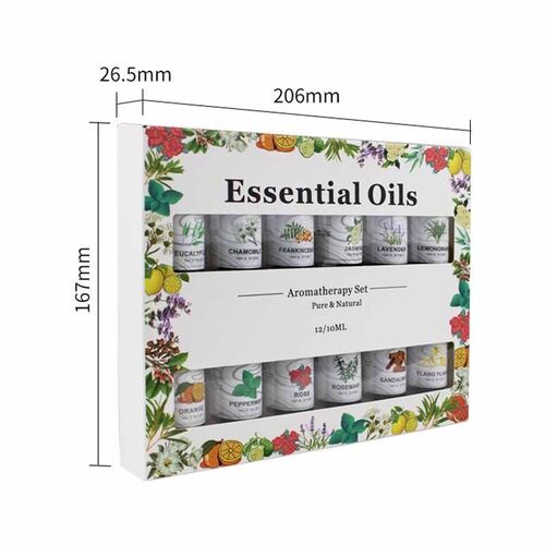 Aromatherapy essential oil set diffuser Gift essential oils
