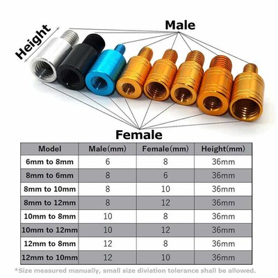 1PC/lot  Aluminum Zinc Alloy Landing Net Handle Thread Adapt