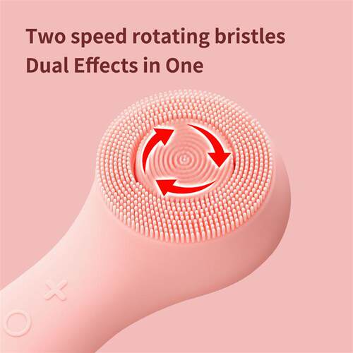 Face Scrubber Exfoliator Rechargeable Facial Cleansing Brush