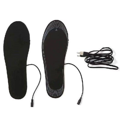 Winter USB Heated Shoe Insoles Electric Foot Warming Pad