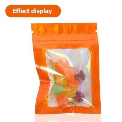 100 Pcs Gift Wrapping Bag Earring Packing Self Seal Pills