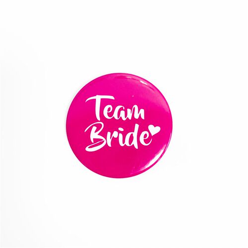 Bride & Team Bride Badges Bridal Shower Hen Night Bacheloret