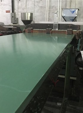 绿色斩板PP原料胶板手袋厂专用绿色裁断板冲床垫板裁断板刀模斩板