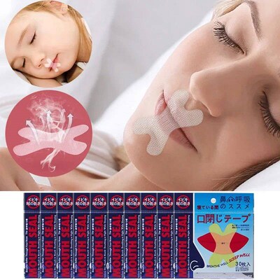 300/600pcs Mouth Tape for Sleeping Anti Snoring Patch Health