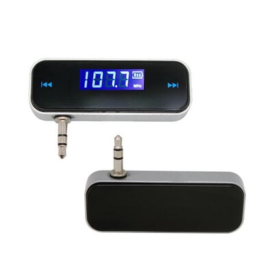 Kebidumei Mini 3.5mm In-car Music Audio FM Transmitter Wirel