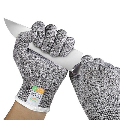 Tools HPPE Cut Resistant Gloves Level 5 Protection High Perf