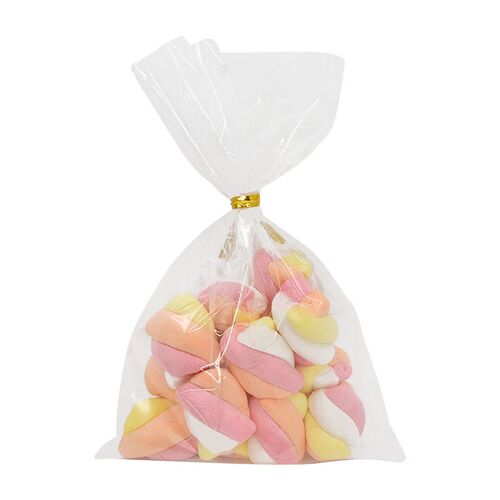 100Pcs Transparent Plastic Bags Candy Lollipop Cookie Packag