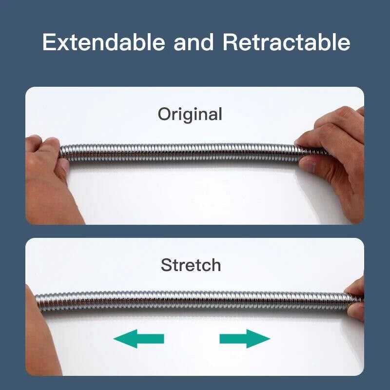 Bath Shower Hose Stainless Steel Flexible Pipe Shower Head P图片