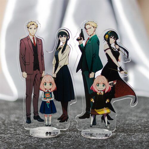 Spy X Family Loid Anya Yor Figure Action Stand Model Cospaly