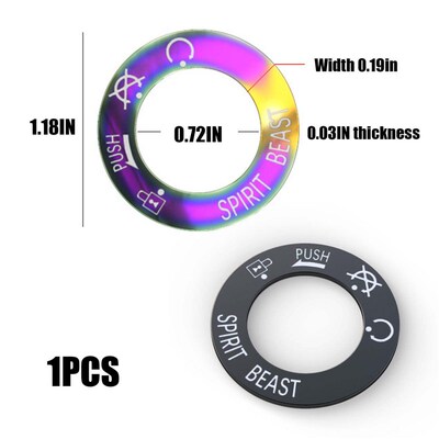 Motorcycle Start Lock Key Sticker Motorcycle Accesssories Ne