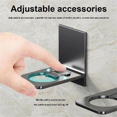Shampoo Bottle Shower Hanger No Punch Holder Hanger For