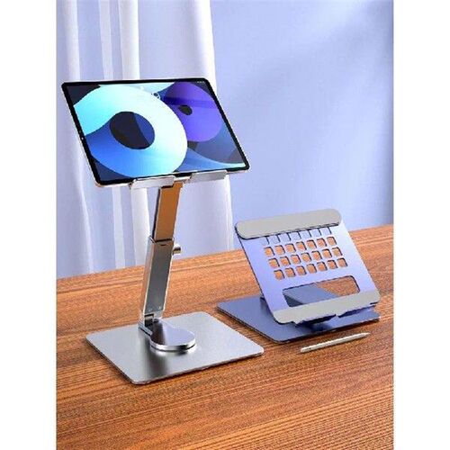 Aluminum Alloy Tablet Holder Stand Adjustable 360 Rotating