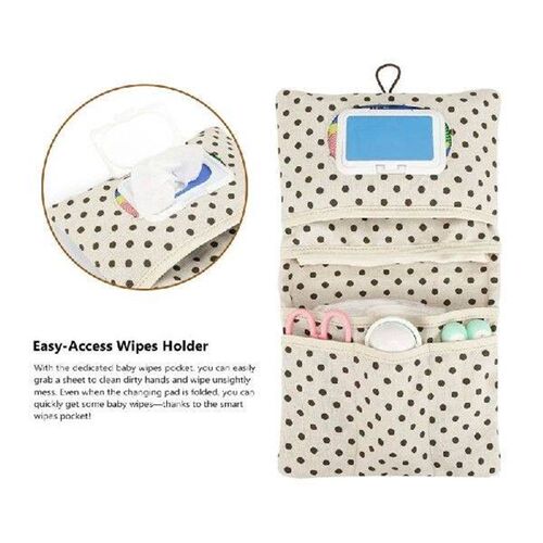 Portable Baby Diaper Bag Travel Foldale Organiser Case for