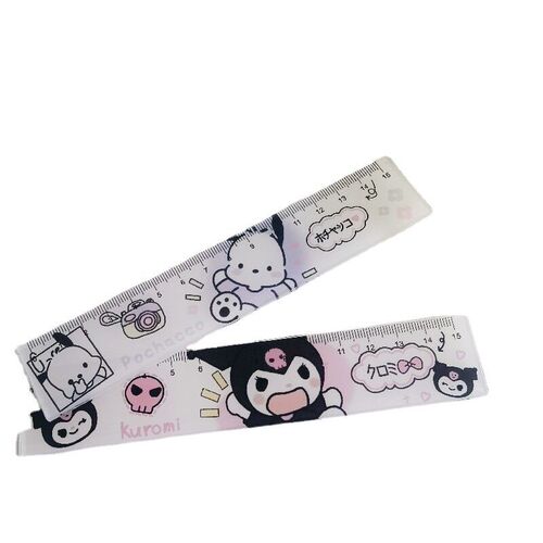 Kulomi Ruler Pacha Dog Cartoon Ruler Ins Stationery Ruler Ha