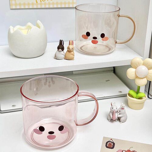 Transparent Cartoon Toothbrush Cup for Home Use, High-End Wa