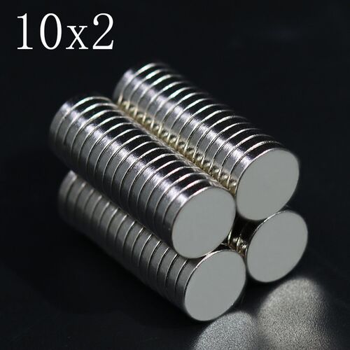 10/20/50/100Pcs 10x2 Neodymium Magnet 10mm x 2mm N35 NdFeB R