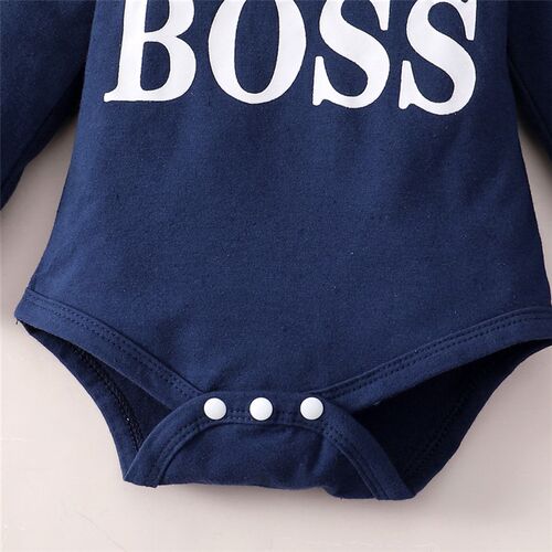 Spring 0-24 Months Newborn Baby Boy 2PCS Clothes Set Long Sl