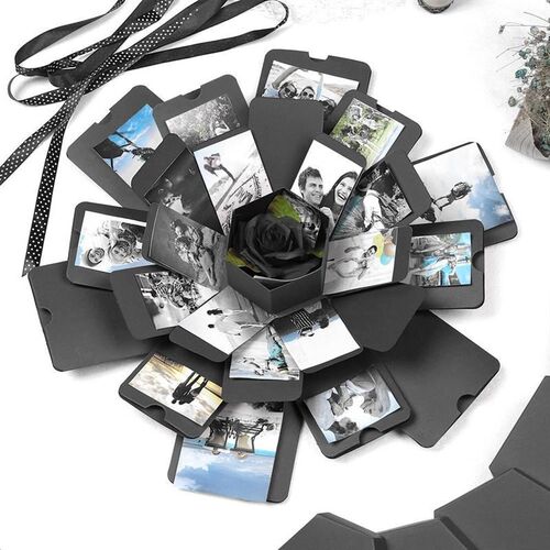 Creative Explosion Box Gift Surprise Love Paper Box Hexagona