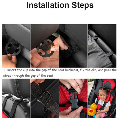Child Safety Seat Mat for 6 Months To 12 Years Old Breathabl