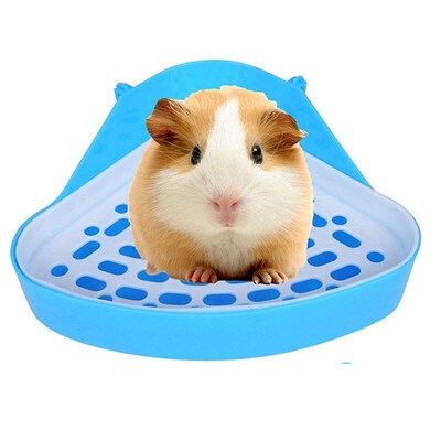 Pet Rabbit Toilet Rabbit Loo Triangle Fixed Bunny Specific