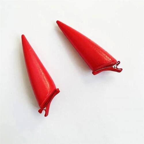 Power Cosplay Hair clips Red Horn Chainsaw Man Devil Foam