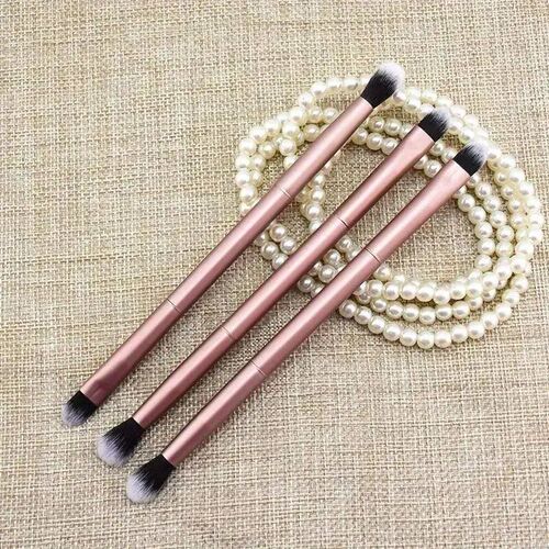 1/3pcs Dual-Ended Blending Brush, Multipurpose Makeup Tool