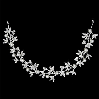 Leaf Headband Baroque Bridal Hairbands Crown Headpiece Headd