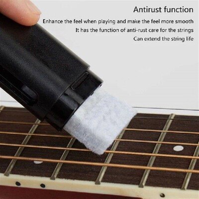 Guitar Strings Cleaner Eraser, Fast Rust Remover with