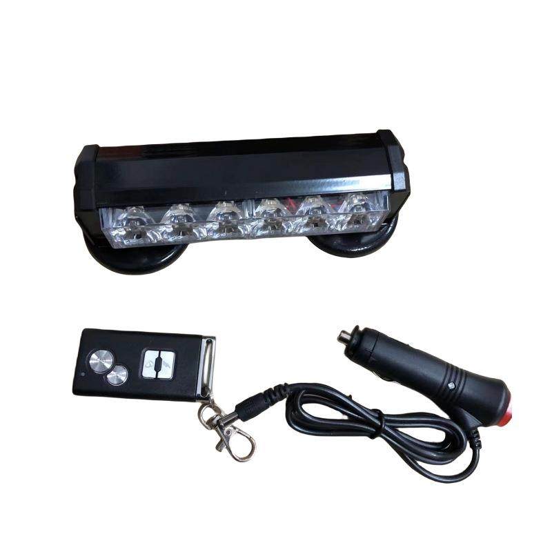 无线遥控汽车充电式便携灯爆闪灯吸强磁警示LED吸顶灯移动式闪灯
