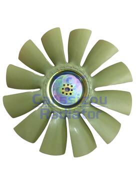 现-代挖掘机12叶R225-7 6BT5.9 Z680-25.4-60-8T12发动机冷却风扇