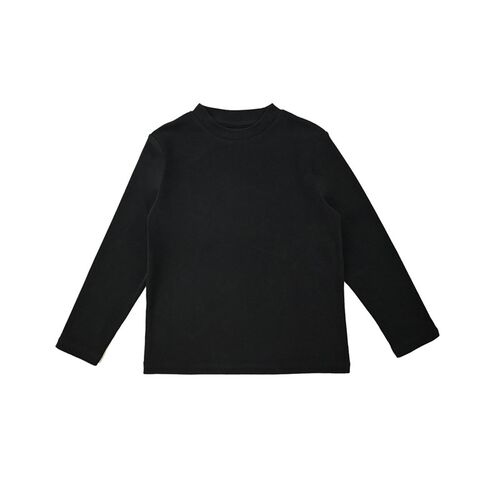 Childrens Long Sleeve High Collar Top Childrens Base Shirt