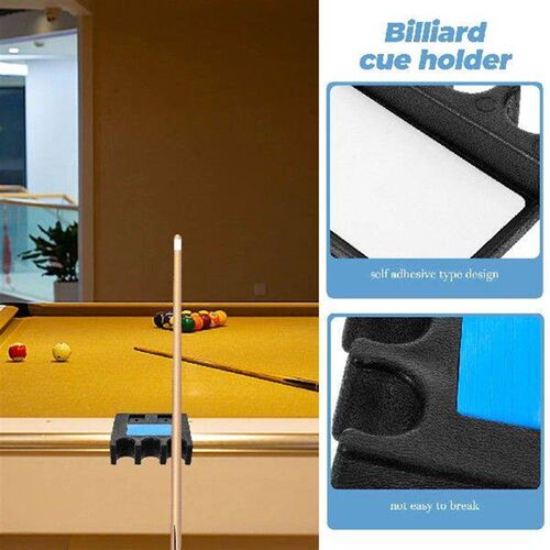 Billiard Ball Support Cue Racks Leaner Self-adhesive