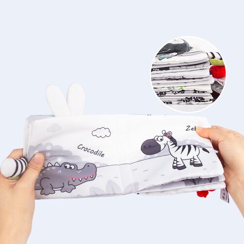 Baby Kids Fabric Books Early Learning Educational Cloth Book