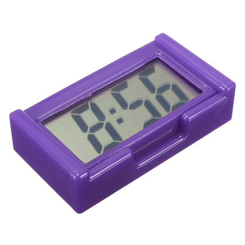 1pc Mini Car Clock Auto Truck Dashboard Time Convenient Dura