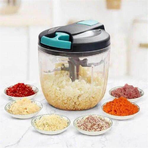520ml Manual Food Chopper Hand Pull String Vegetable Cutter