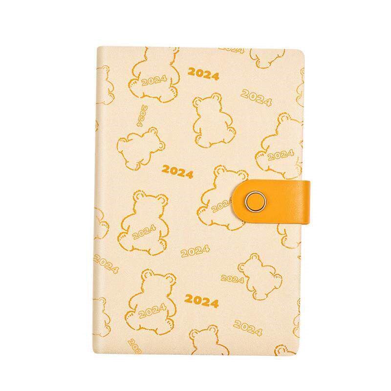 weeks2024日程本周计划本calendar weekly planner schedule book - 实物图