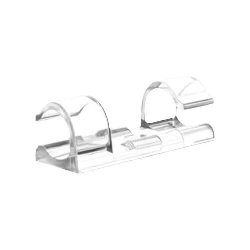 Cable organizer and wire fixer, no-drill self-adhesive netwo