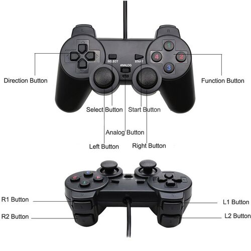 Gamepad Joystick USB Controller USB Wired PC Control For PC