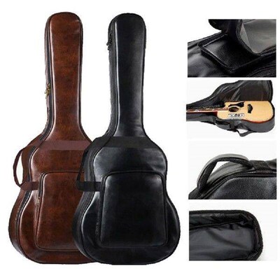 Full Size Acoustic Guitar Bag 41 Inch Folk Guitarra Case