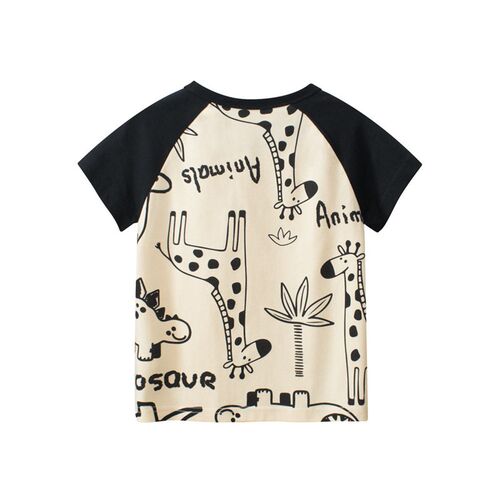 27kids Childrens Clothing Boys Short Sleeve 2025 Cartoon Ph