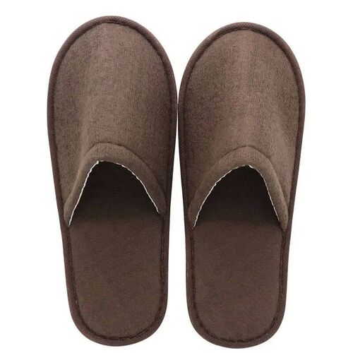 10 Pairs Luxurious Plush Slippers Women Men Travel Hotel Sli