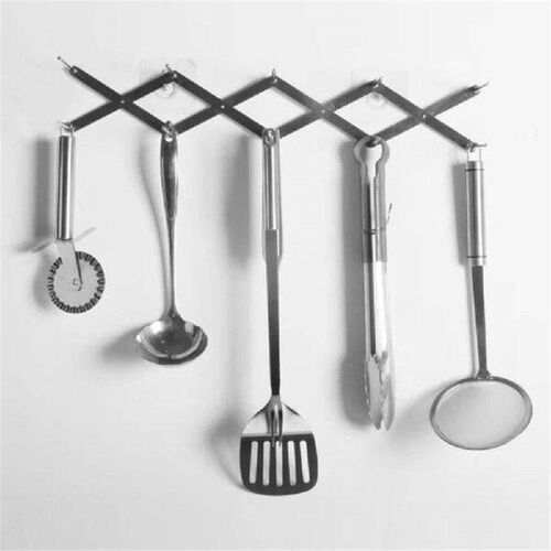 Pot Lid Rack Pan Lid Organizer Retractable Foldable