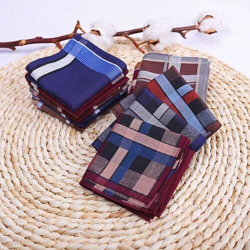 3pcs Fashion cotton Square Handkerchief For Men men popular