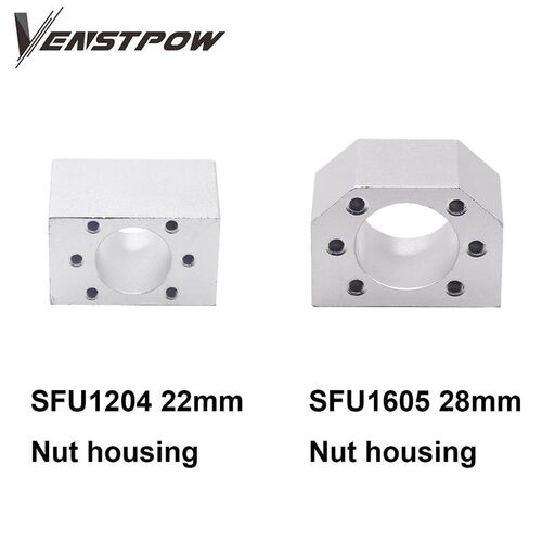 1pc Ballscrew Nut Housing Bracket Holder 16mm DSG16H DSG12H