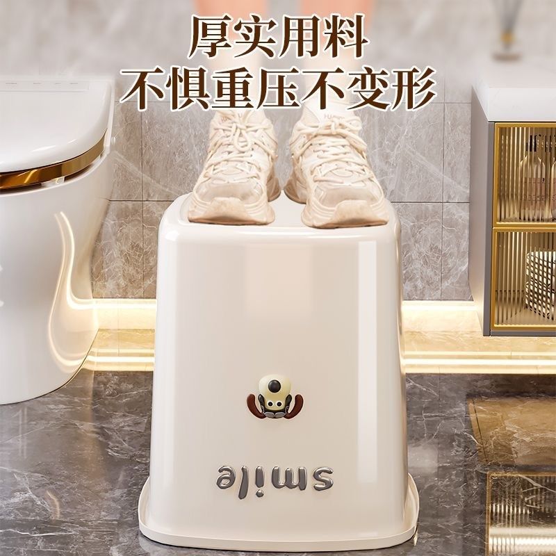 卫生间垃圾桶家用厕所翻盖纸篓夹缝窄缝长方形带盖客厅摇盖垃圾M