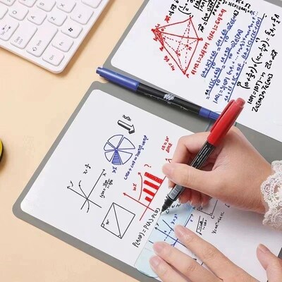 A5 Reusable Whiteboard Notebook Memo Book With Free Whiteboa