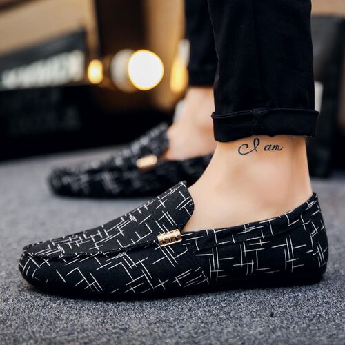 Mazefeng Spring Summer Mens Loafers Comfortable Flat Casual